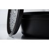 Cocotte en fonte ronde 20 cm noir mat - Visuel 1